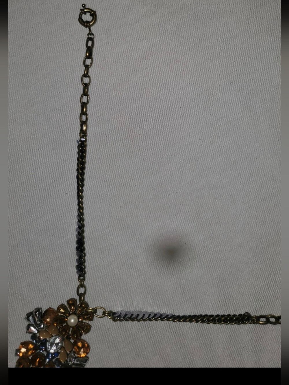 Anthropologie Necklace Jewel Necklace Vintage Anthropologie Jewelry Necklace New - Picture 10 of 12